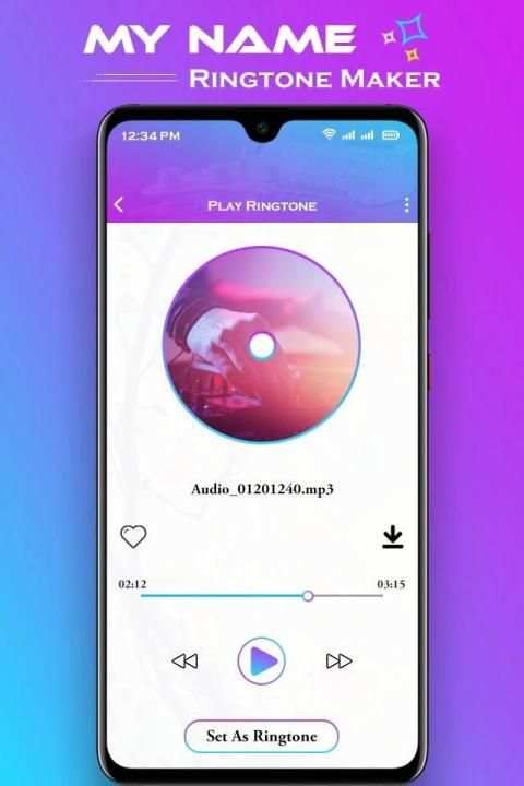 My Name Ringtone Maker : Name Song Editor screenshot 3