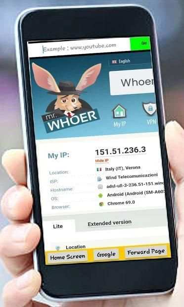 IP Browser स्क्रीनशॉट 1