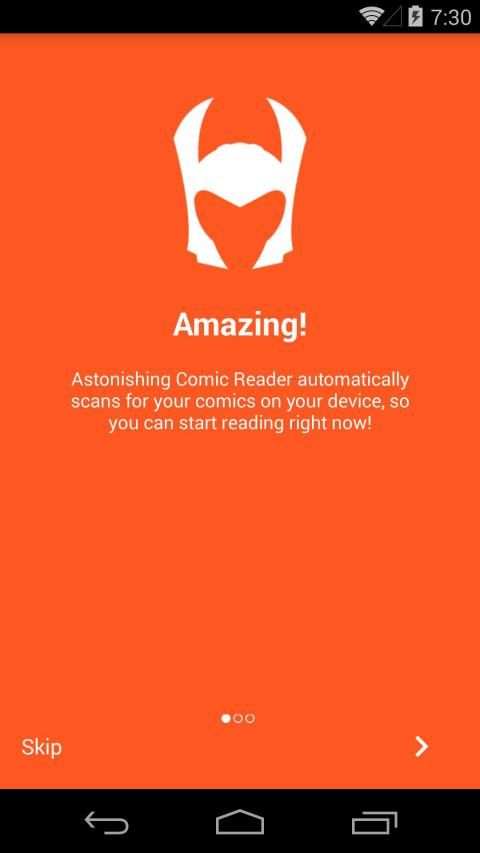 Astonishing Comic Reader screenshot 2