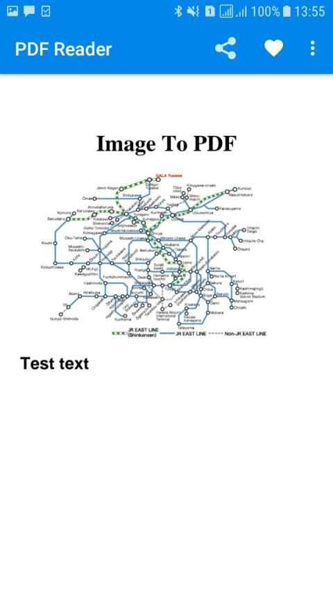 PDF Reader screenshot 1