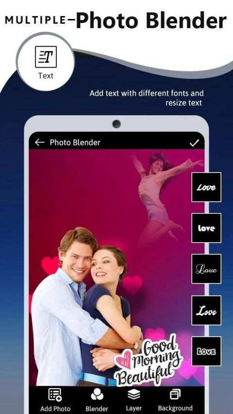 Photo Blender - Blend Photo with Photo स्क्रीनशॉट 5