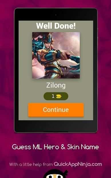 Guess ML Hero & Skin Name screenshot 3