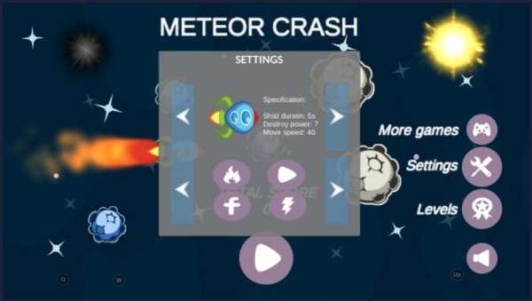 Meteor Crash screenshot 4