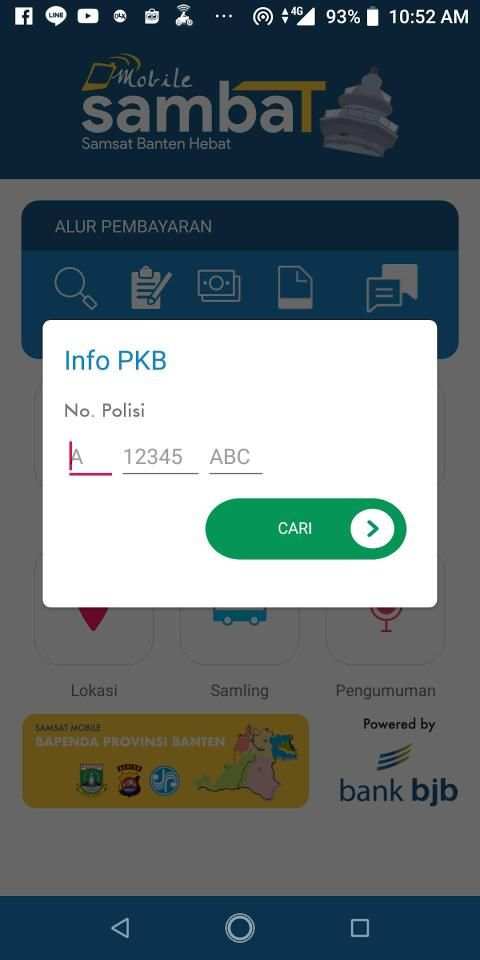 SAMBAT - SAMSAT BANTEN HEBAT screenshot 5