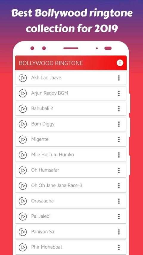 Hindi Ringtone 2019 स्क्रीनशॉट 2