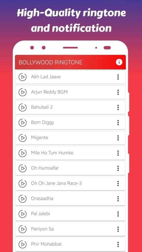 Hindi Ringtone 2019 स्क्रीनशॉट 1