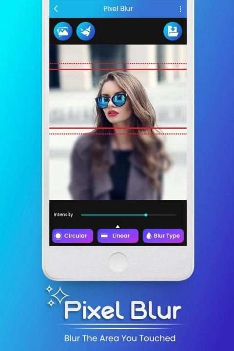 Pixel Blur Camera screenshot 4