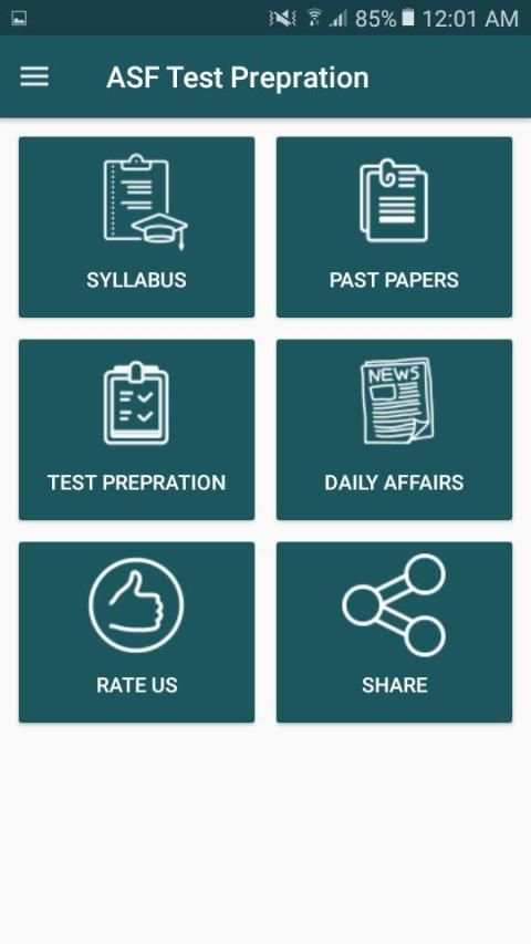 ASF Test Preparation स्क्रीनशॉट 2