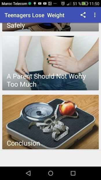 Lose Weight For Teenagers screenshot 4