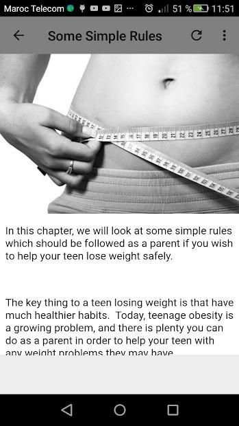 Lose Weight For Teenagers screenshot 2