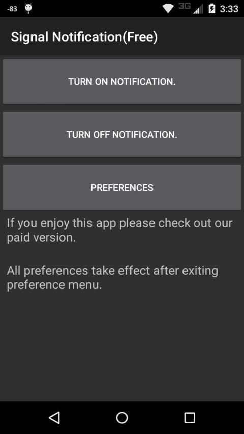 Signal Notification (Free) स्क्रीनशॉट 3