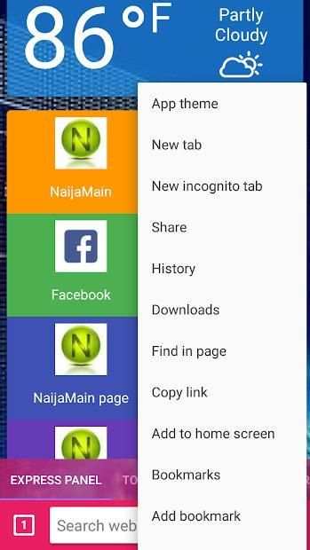 NaijaMain Browser screenshot 3