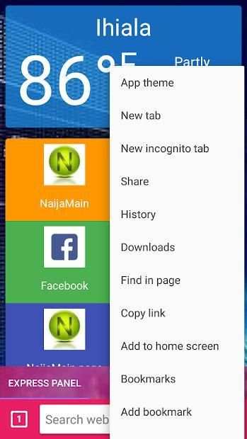 NaijaMain Browser screenshot 5