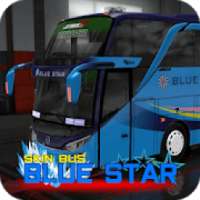 Skin Bussid Blue Star on 9Apps