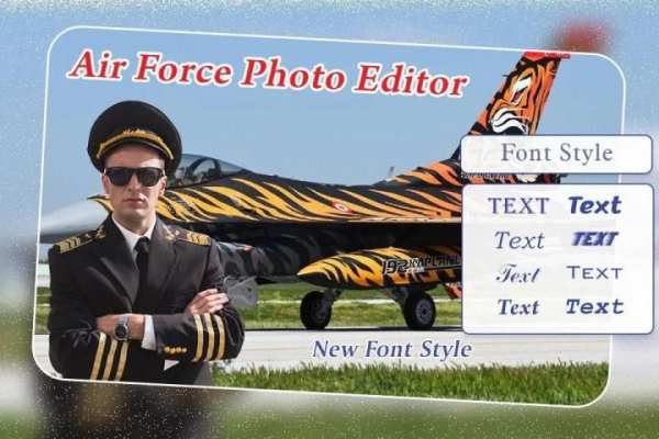 Air Force Photo Editor screenshot 1