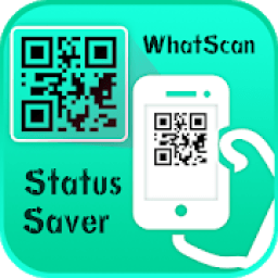 Status Saver and WhatsScan QR Scanner आइकन
