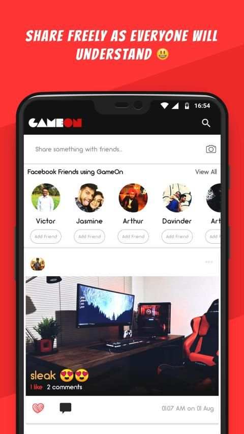 OPgamers : social network स्क्रीनशॉट 2