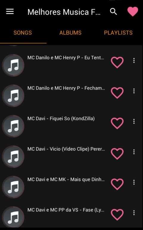 Melhores Musica Funk 3 تصوير الشاشة