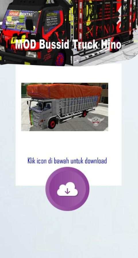 Bussid Mod Truck Hino screenshot 3