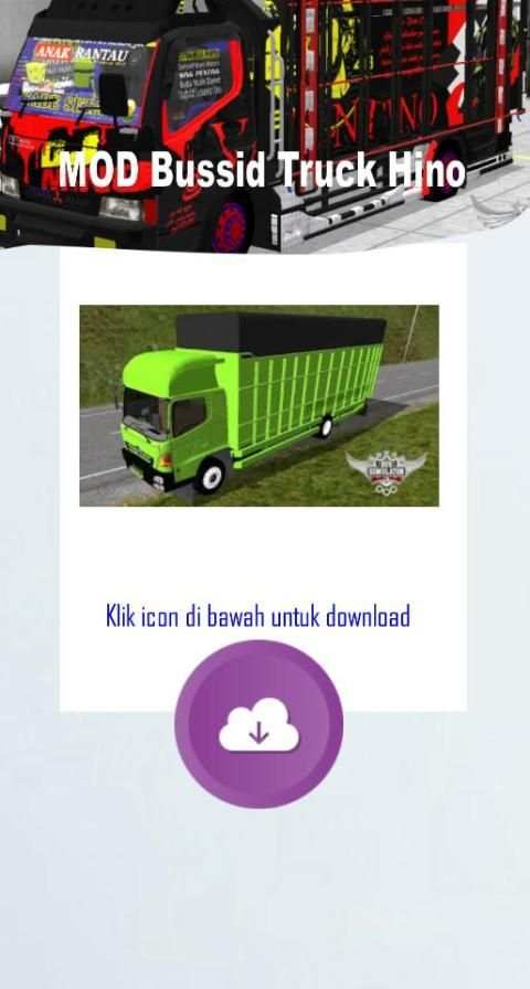 Bussid Mod Truck Hino screenshot 4