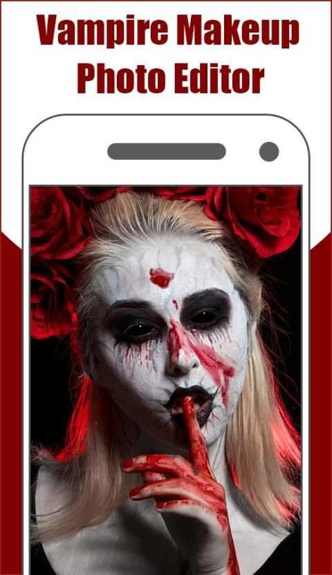 Vampire Makeup Photo Editor स्क्रीनशॉट 2