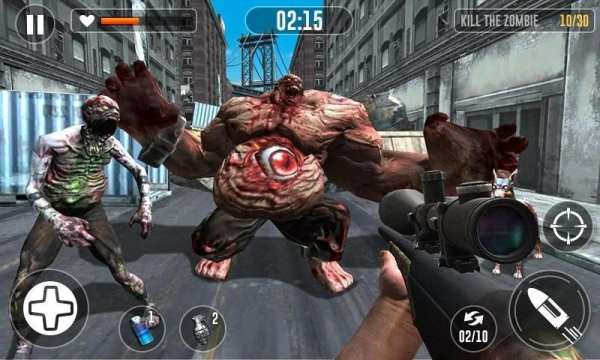 Zombie Escape Games - Zombie Killing Simulator screenshot 2