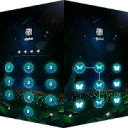 AppLock Live Theme Flying Butterfly आइकन