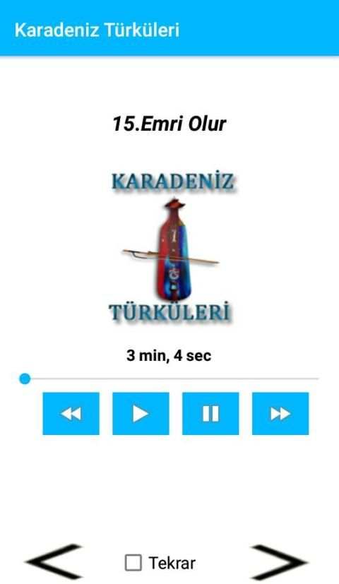 Karadeniz TÜRKÜLERİ (İnternetsiz) screenshot 1