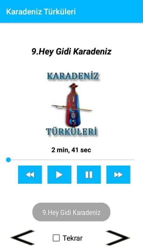 Karadeniz TÜRKÜLERİ (İnternetsiz) screenshot 5