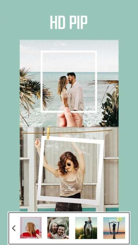 Selfie Photo Collage स्क्रीनशॉट 4