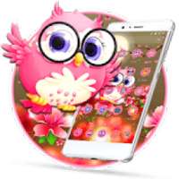Pink Love Bird Launcher Theme*