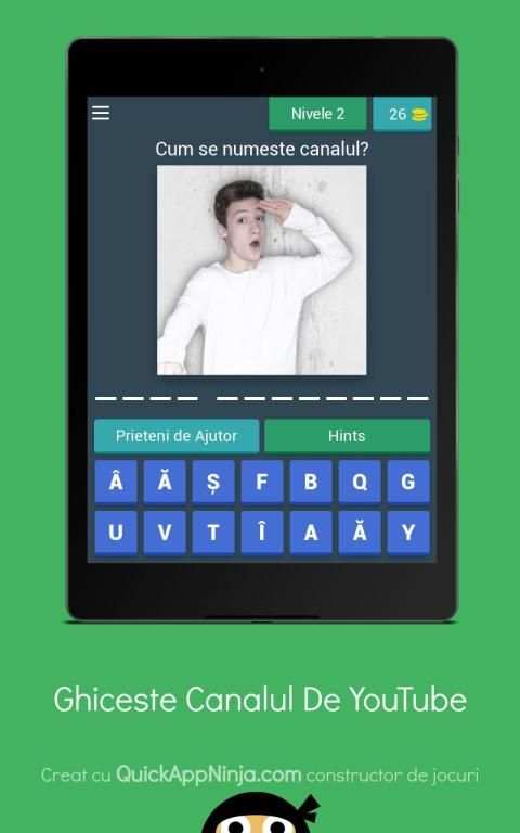 Ghiceste Canalul De YouTube screenshot 5