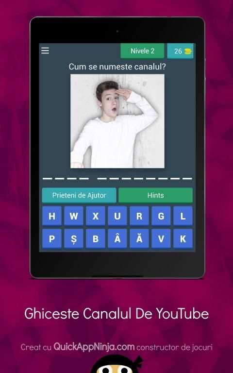 Ghiceste Canalul De YouTube screenshot 12