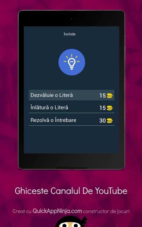 Ghiceste Canalul De YouTube screenshot 9