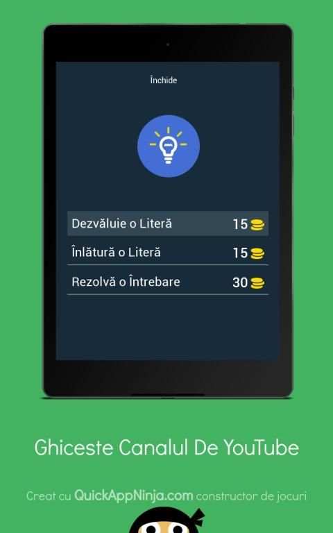 Ghiceste Canalul De YouTube screenshot 2