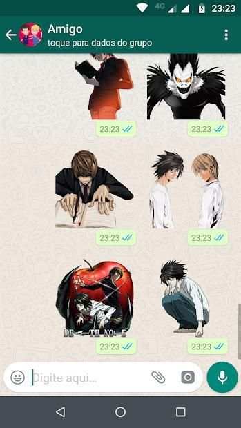 Anime Sticker para WhatsApp screenshot 3
