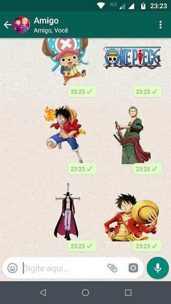 Anime Sticker para WhatsApp screenshot 2
