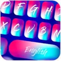 Abstract Gradient Keyboard Theme