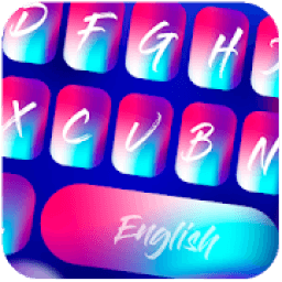 Abstract Gradient Keyboard Theme أيقونة