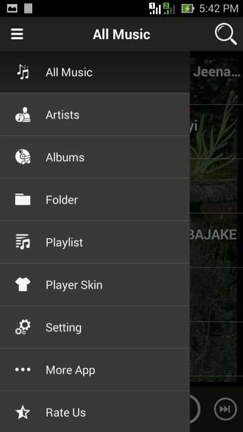 Music Player स्क्रीनशॉट 7