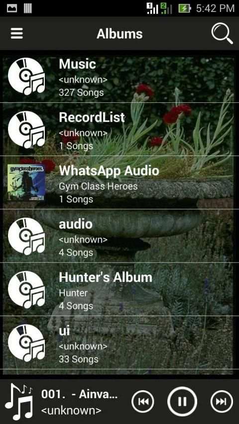 Music Player स्क्रीनशॉट 5
