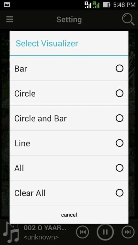 Music Player स्क्रीनशॉट 2