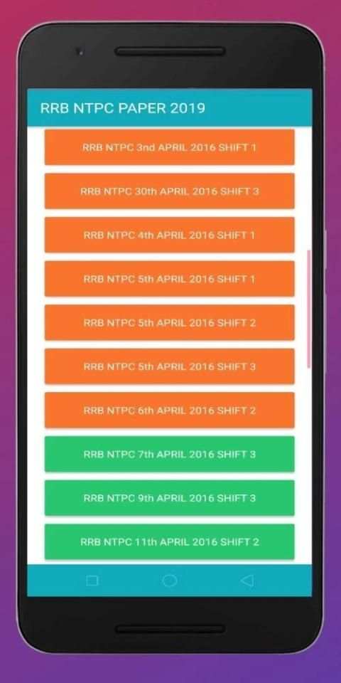 RRB NTPC Pratice set , RRB NTPC Solved Paper 2019 screenshot 5