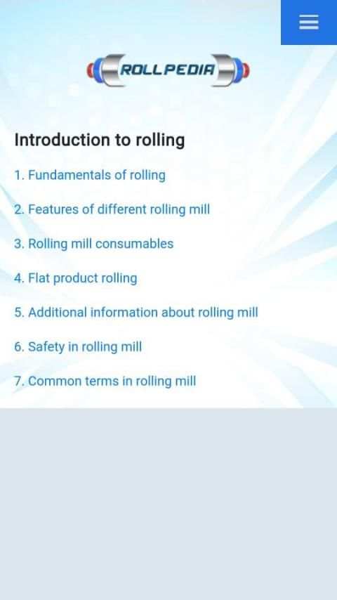 ROLLPEDIA - About rolling mill (HSM/CRM) rolls screenshot 7
