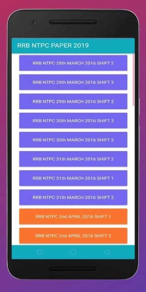 RRB NTPC Pratice set , RRB NTPC Solved Paper 2019 screenshot 6