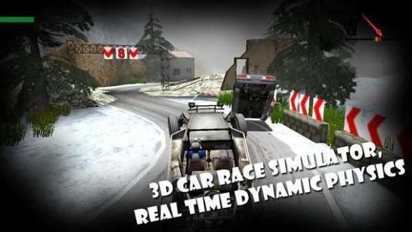 Car Crash Forest racing game स्क्रीनशॉट 4