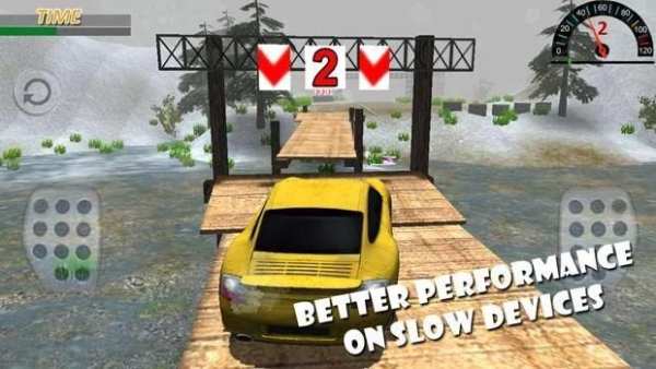 Car Crash Forest racing game स्क्रीनशॉट 3