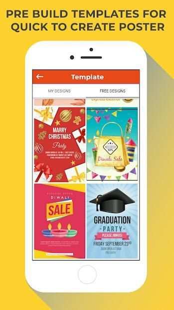Poster Maker & Poster Designer,Ads Banner Creation स्क्रीनशॉट 3