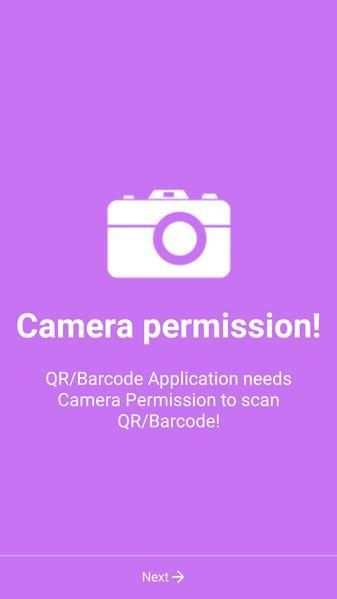 QR Barcode Scanner Android App स्क्रीनशॉट 6