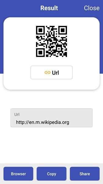 QR Barcode Scanner Android App screenshot 5